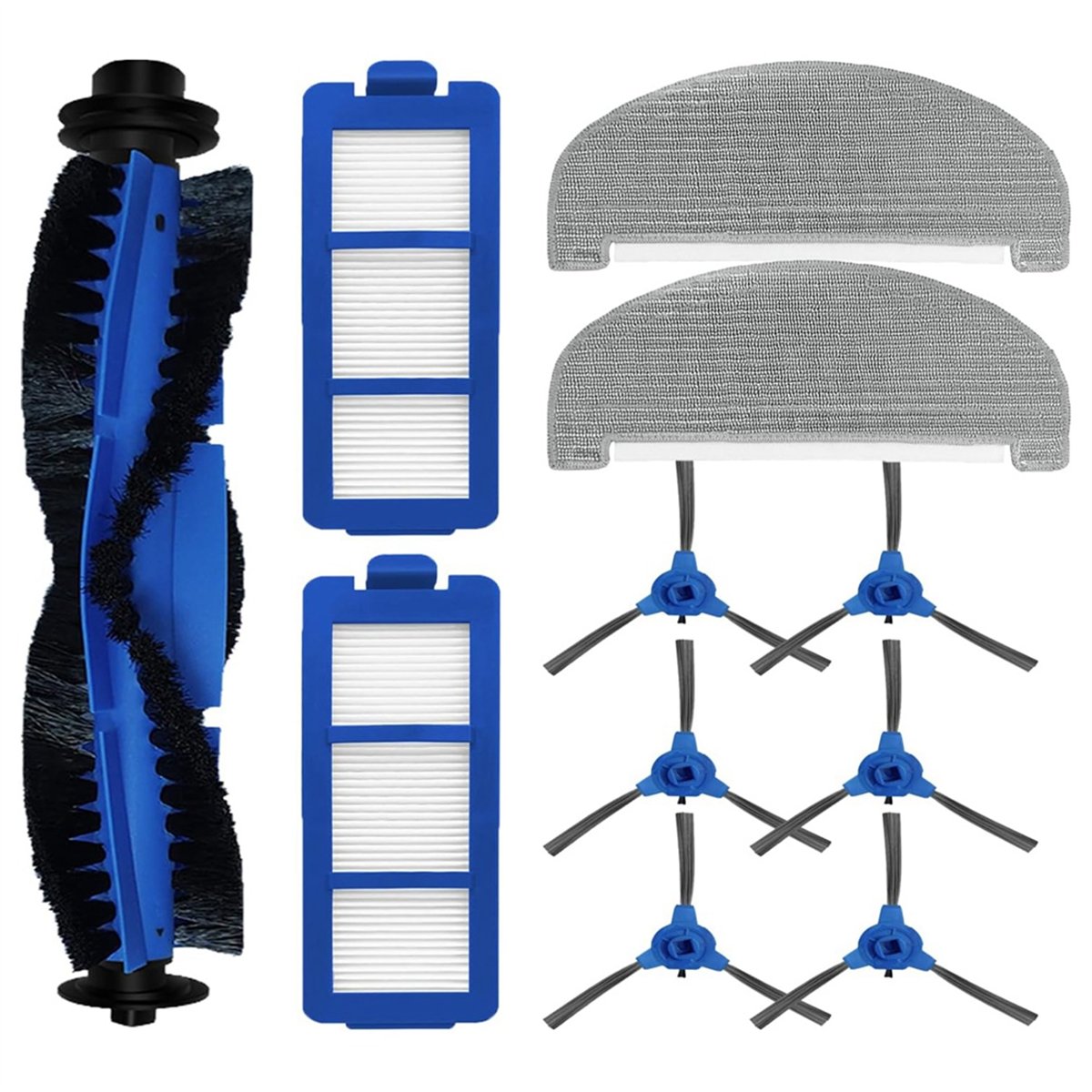 BABQ สําหรับ Eufy Clean G40/G40 Hybrid + เครื่องดูดฝุ่นหุ่นยนต์หลักแปรงด้านข้าง HEPA FILTER Mop ผ้าอุปกรณ์เสริม