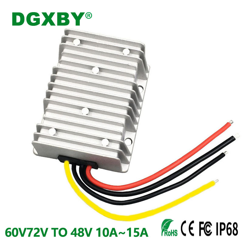 Conversor de energia dc 60v/72v/80v para 48v 5a 8a 10a 15a 20a 55v ~ 96v para 48v 300w módulo de alimentação redutor de veículo elétrico ce rohs
