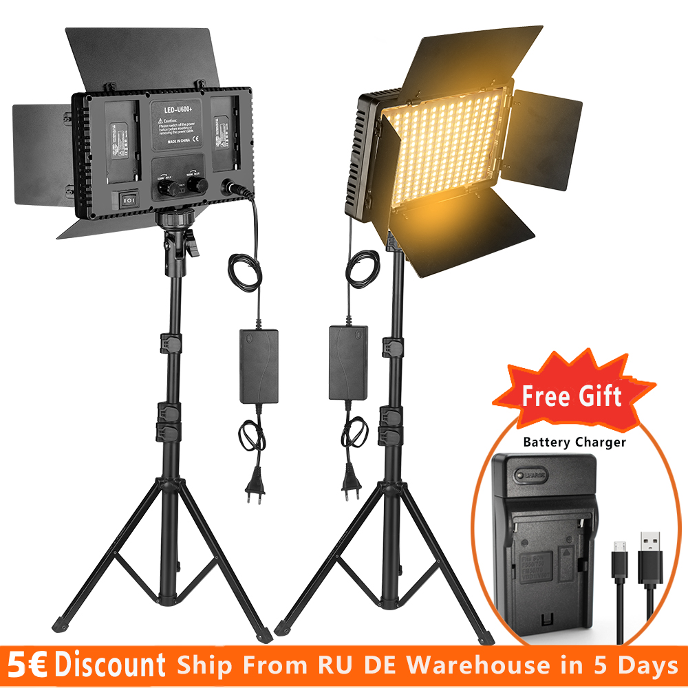 Nagnahz U800 LED Photo Studio Light สําหรับ Tiktok Youbute เกมวิดีโอสดแสงแบบพกพาการบันทึกวิดีโอการถ่ายภาพแผงโคมไฟ