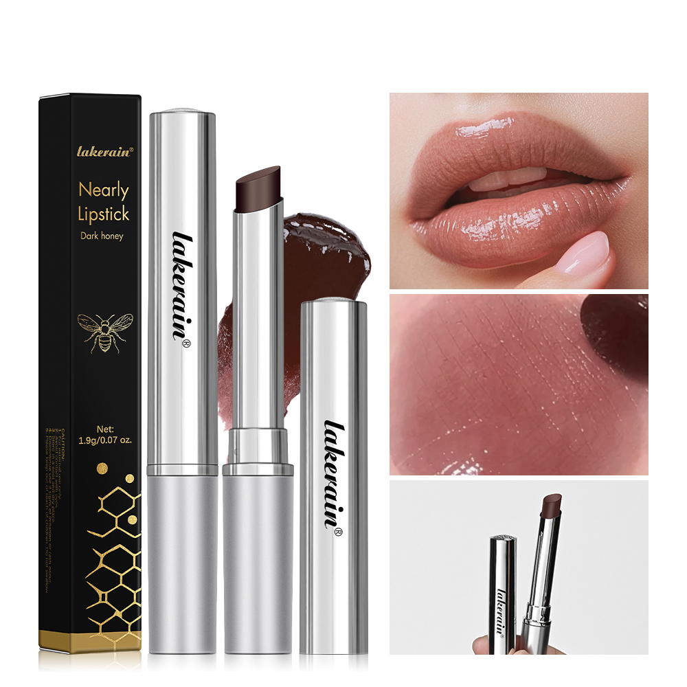 Voedende Hydraterende Zwart Bruin Honing Lipsticks Blijvende Non-stick Cup Getinte Lippenbalsem Voller Sexy Dagelijkse Lippenverzorging Cosmetica