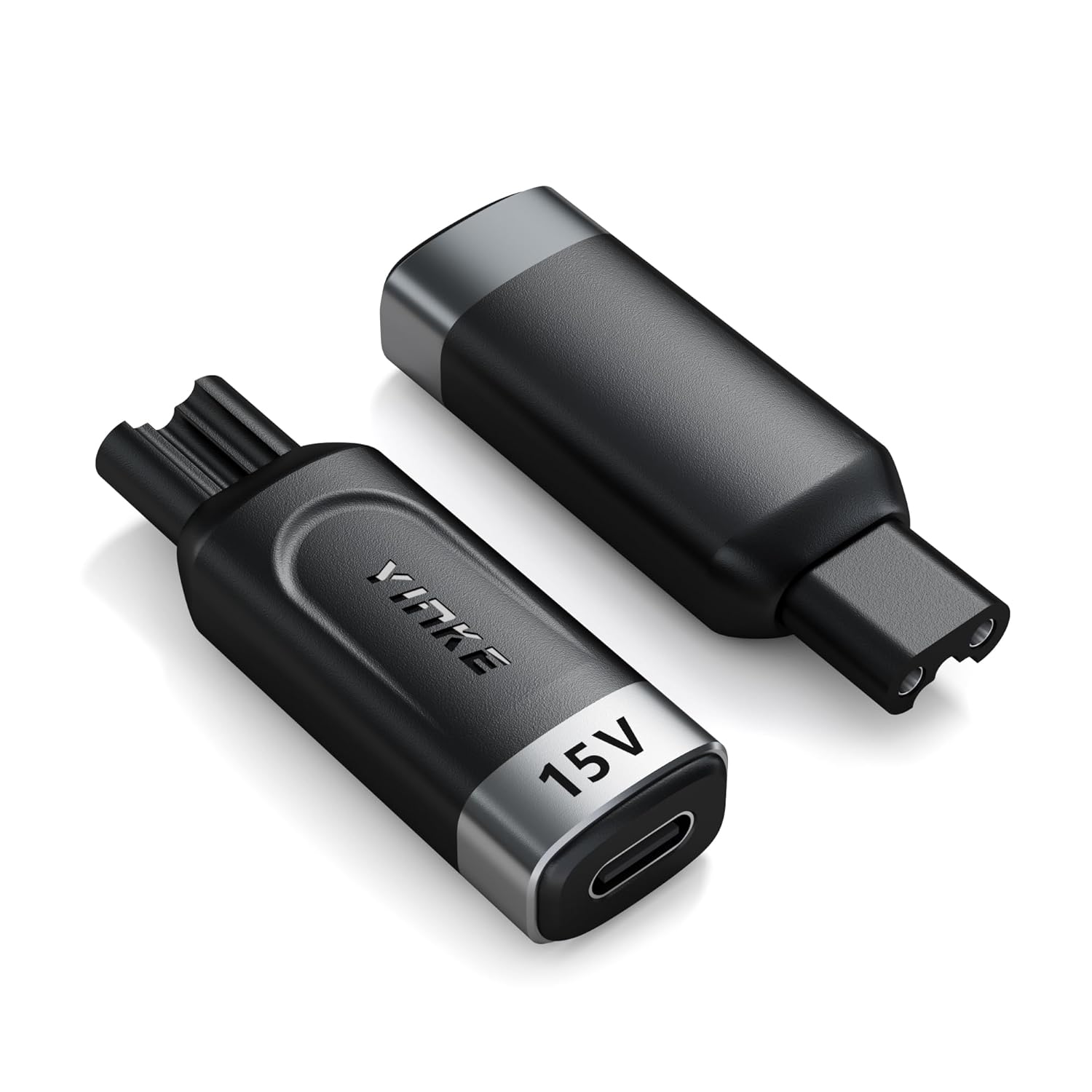 Yinke 15V HQ8505 tipo C adaptador de afeitadora convertidor de carga para Philips Norelco One Blade QP6520 QP6530 QP6510 recortadora de barba