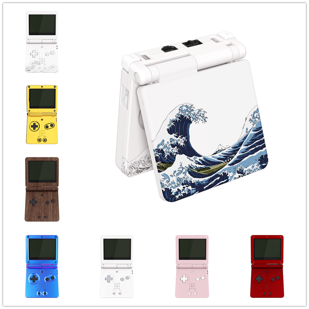 eXtremeRate IPS Ready Upgraded Custom Replacement Housing Shell for Gameboy Advance SP GBA SP for IPS & Standard LCD