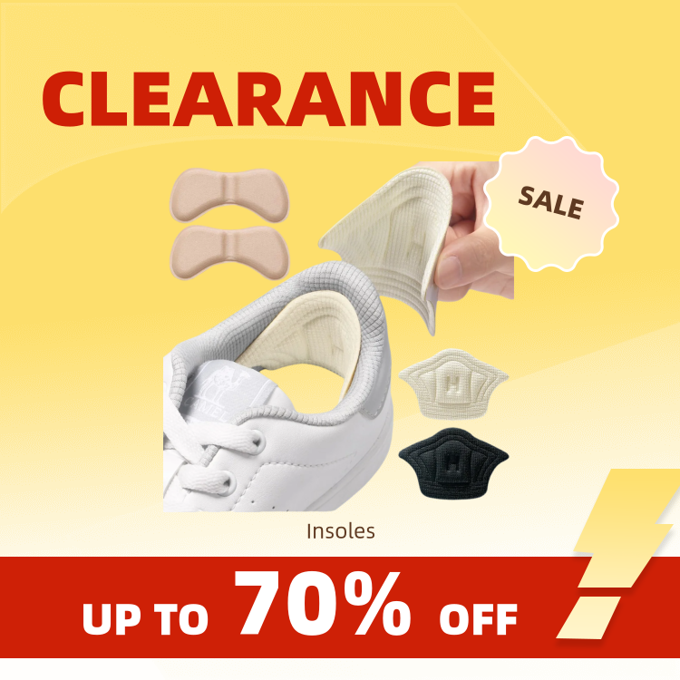 Clearance_2 Stück Einlegesohlen, Patch-Fersenpolster für Sportschuhe, verstellbare Größe, verschleißfestes Fußpolster, Kisseneinsatz, Einlegesohle, Fersenschutz, Ba