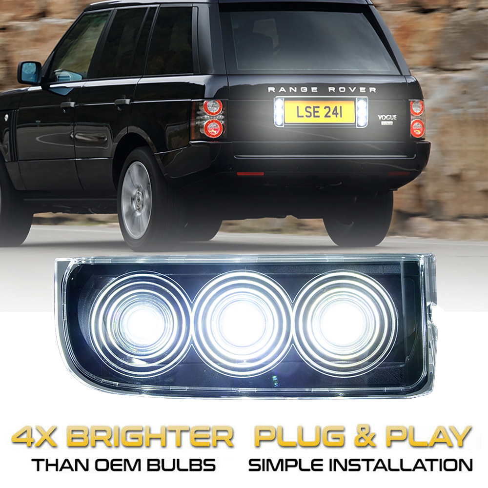 Светодиодные фонари заднего хода для Land Rover Range Rover L322 2003-2012 OEM XFD000043, 2 шт.