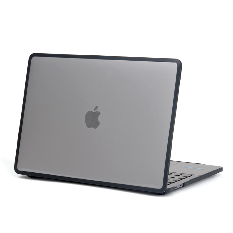 Funda de portátil para MacBook M2 Pro 13 A2338, cubierta con orificios de refrigeración, borde de TPU, cubierta de PC para 2023 M3 Pro 14 16,2 Air 15