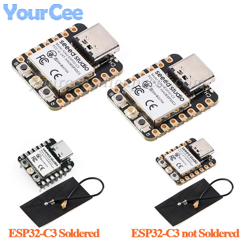 10 piezas/1 pieza ESP32C3 Seeed Studio Seeedstudio XIAO BLE WIFI Módulo de Placa de Desarrollo Inalámbrica ESP32 Tiny MCU 4MB 400KB para Arduino