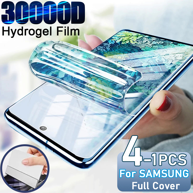 4-1PCS Voor Samsung Galaxy S24 S22 S23 Ultra S21 S20 Plus FE Screen Protector Note 20 10S 10 Lite Plus E S20FE A52 5G S 22 Film
