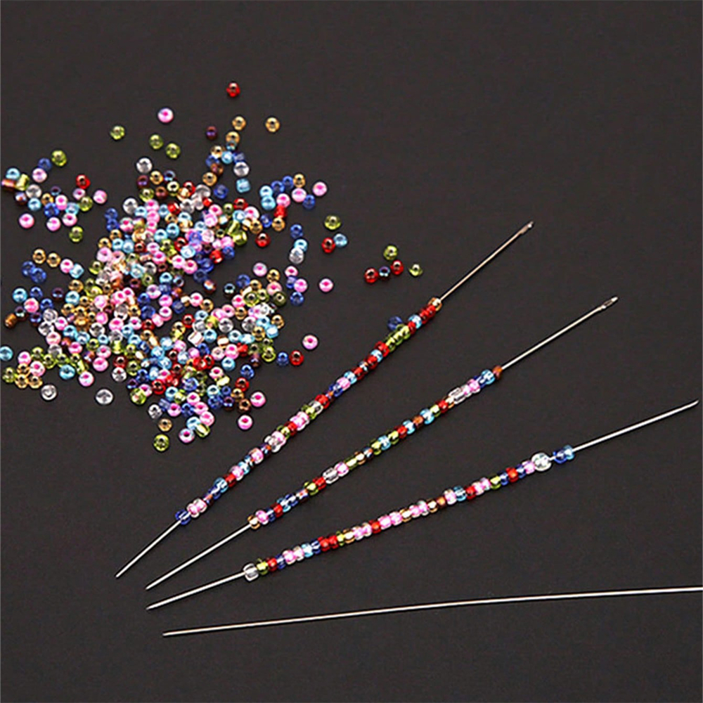 10pcs โลหะประดับด้วยลูกปัดเข็มสําหรับลูกปัดเกลียว Rebour/เครื่องประดับสร้อยข้อมือสร้อยคอ Pins สายไฟเครื่องมือ
