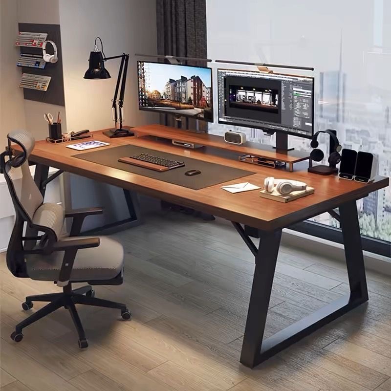 32mm Thickness 100/120/140/160cm Office Computer Desks Study Table Gaming Room Desk Furniture for Home And Office Settings