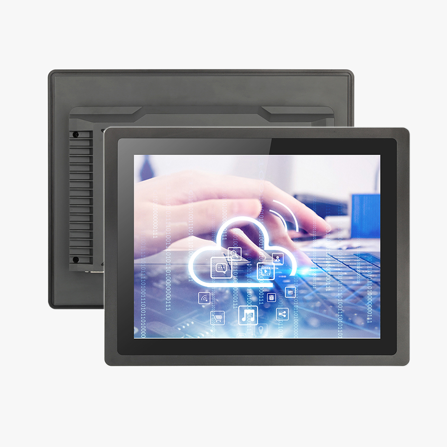 17 19 21,5-calowy przemysłowy tablet all-in-one z pojemnościowym panelem dotykowym wbudowanym WiFi RS232 com win10 pro