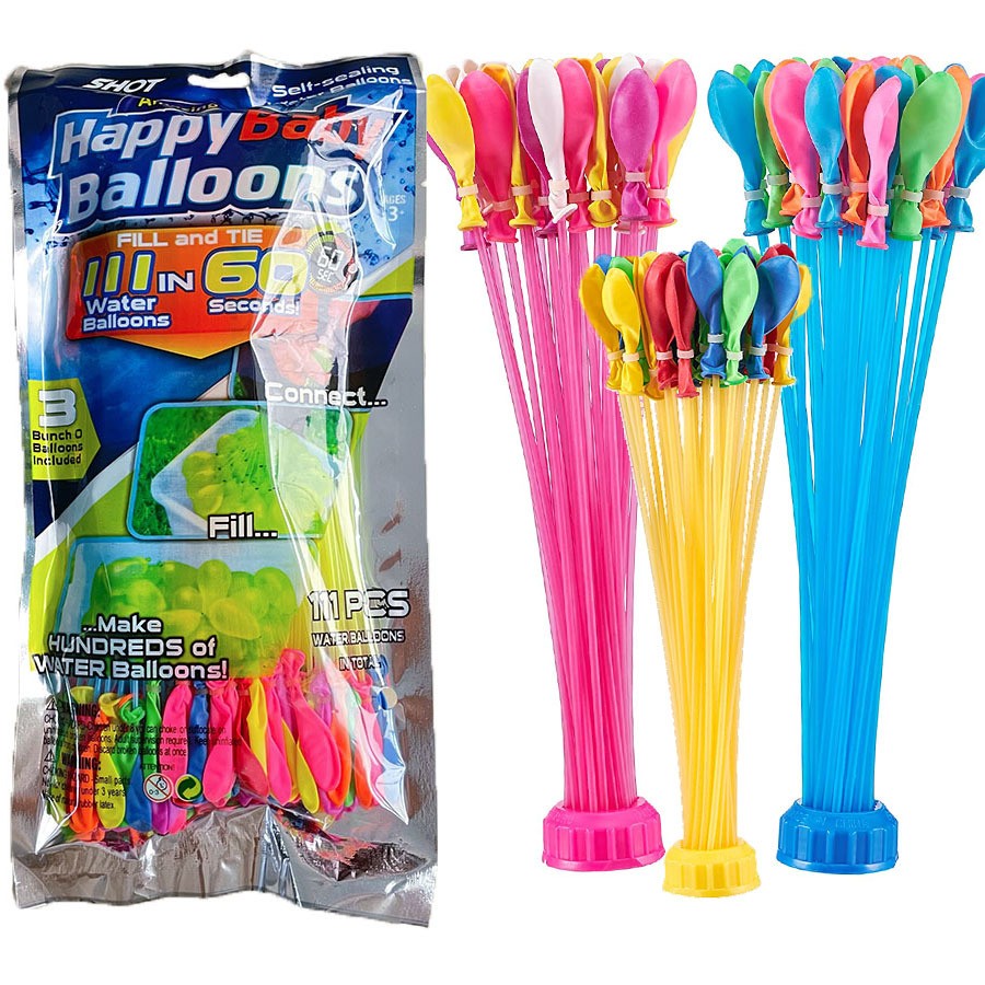 Fast Water Filling Balloon Self-tying Summer Water Bombs Children's Beach Toy Waterbomb Festivals Party Water Balloon Games