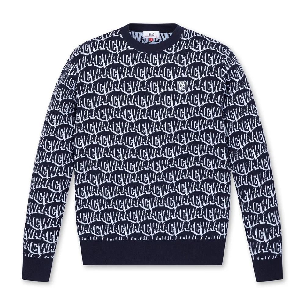 Jersey de lujo moda Golf cálido otoño diseño de alta gama nuevo suéter de punto para hombres muy elástico tacto suave