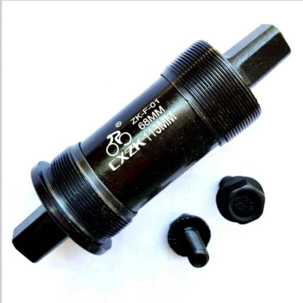 Braket bawah lancip persegi BB berulir, braket bawah sepeda 113 118 120 126mm BSA 68MM kecepatan variabel BB berulir