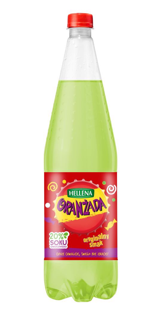 Hellena Oranżada zielona 1,25 l