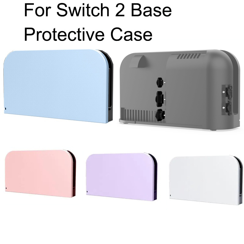 Para Switch 2 Dock carcasa protectora cubierta protectora antiarañazos consola de juegos cubierta antipolvo para Switch 2 accesorios de consola