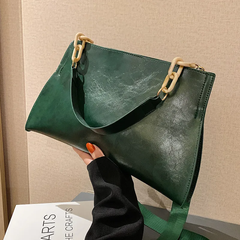 2024 neue Design Handtaschen Frauen Schulter Tasche Weiche Synthetische Leder Umhängetasche Große Kapazität Mode Weibliche Unterarm Taschen
