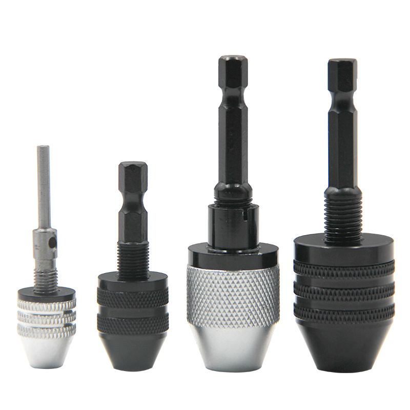 0.6-8mm quick change hexagonal handle three claw self centering twist drill chuck electric grinder drill chuck tool