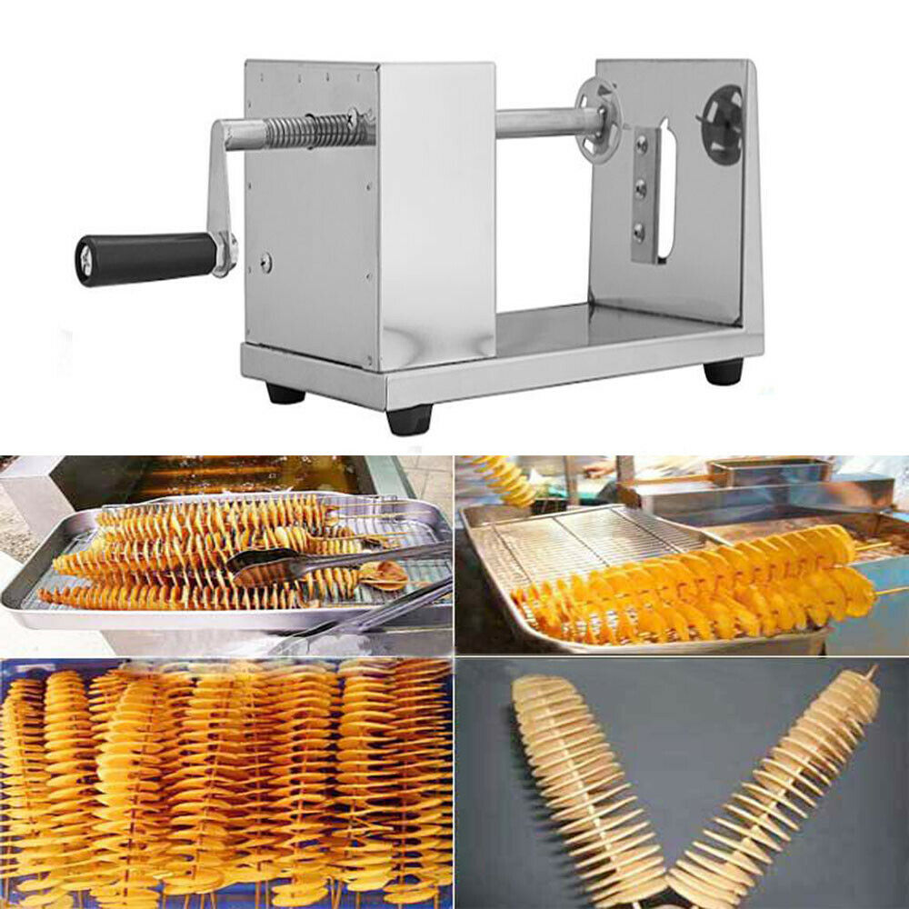 Krajalnica do ziemniaków ze stali nierdzewnej Krajalnica spiralna do ziemniaków Krajalnica do chipsów Twister Trwała do owoców, ziemniaków, chipsów Torнадо