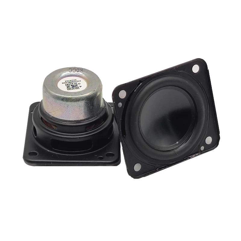 2 Pcs/lot 4 Ohm 20 W Speaker Full Range 48X44MM Portable Audio  Sqaure Sound Graphene Basin Neodymium Dual Magnetic DIY Home Spe
