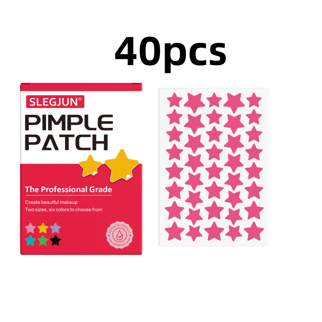 trozos de parches multicolores para el acné, parches para el acné facial, parches corrector para el acné y parches para espinillas, ultrafinos.