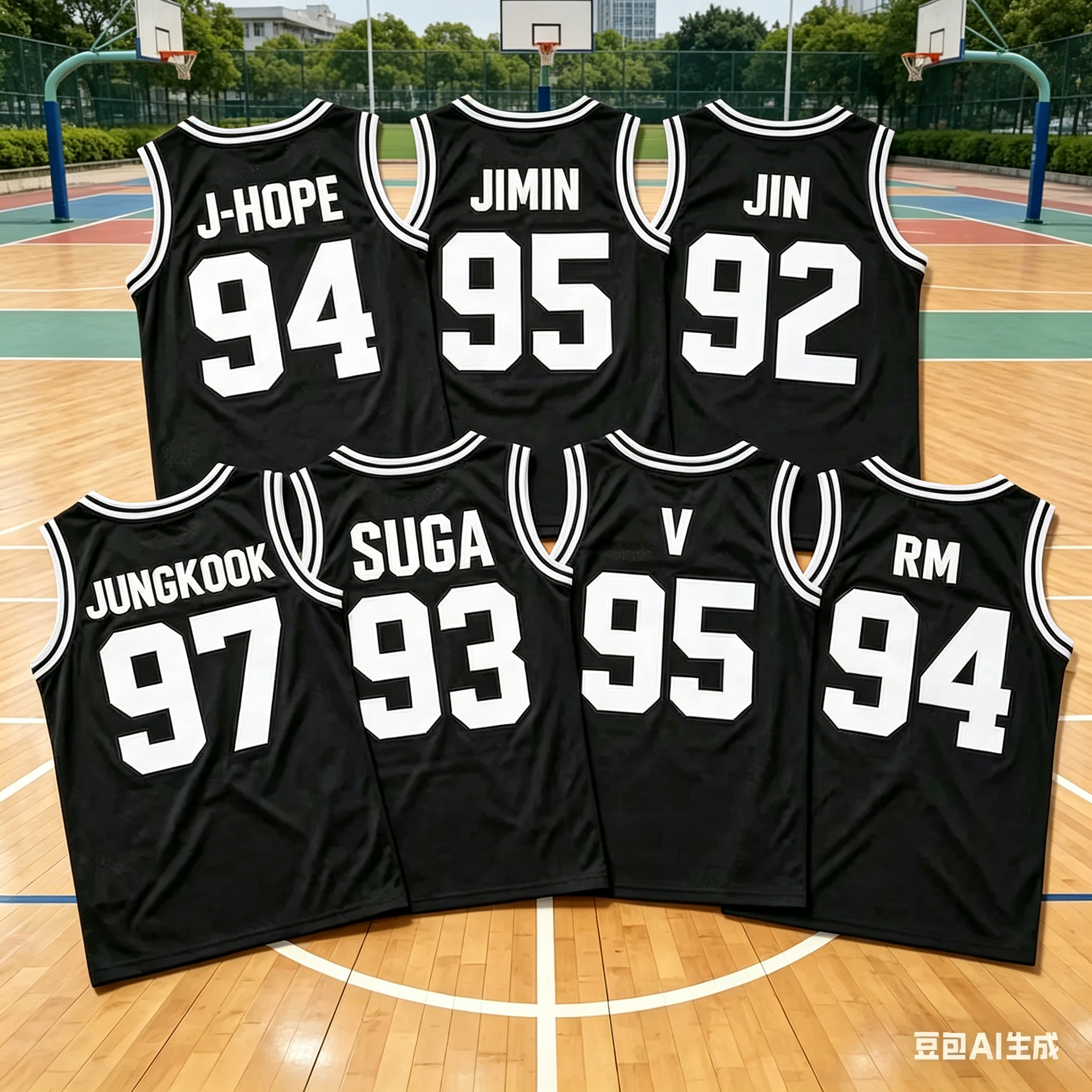 Camiseta de Baloncesto con Diseño de Ídolos de K-pop para Conciertos 2026, Recuerdo para Fans del Entretenimiento de BTS, para Hombres y Mujeres