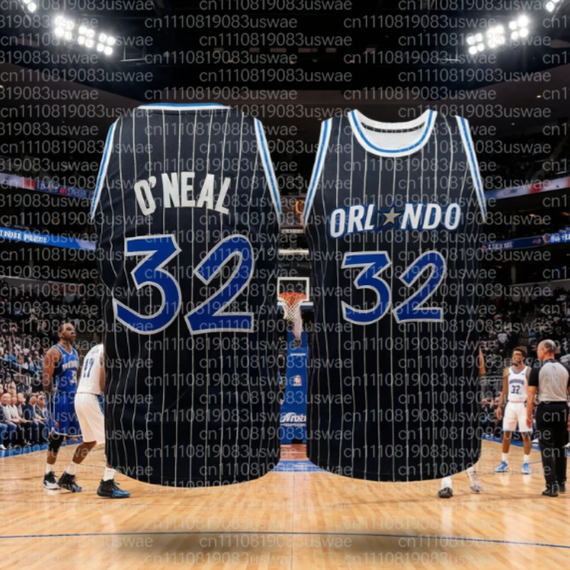 Herren-Basketballtrikot Ärmelloses Sportshirt # 32 Loose-Fit-Trikots für Spiele, Training, Partys, Basketball-Uniform für Herren
