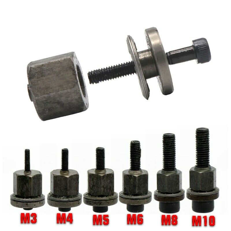 1PC M3 M4 M5 M6 M8 M10อ่อนนุช Rivet มือปืนหัวถั่วติดตั้งง่าย Riveter Rivnut เครื่องมืออุปกรณ์เสริมสำหรับถั่ว