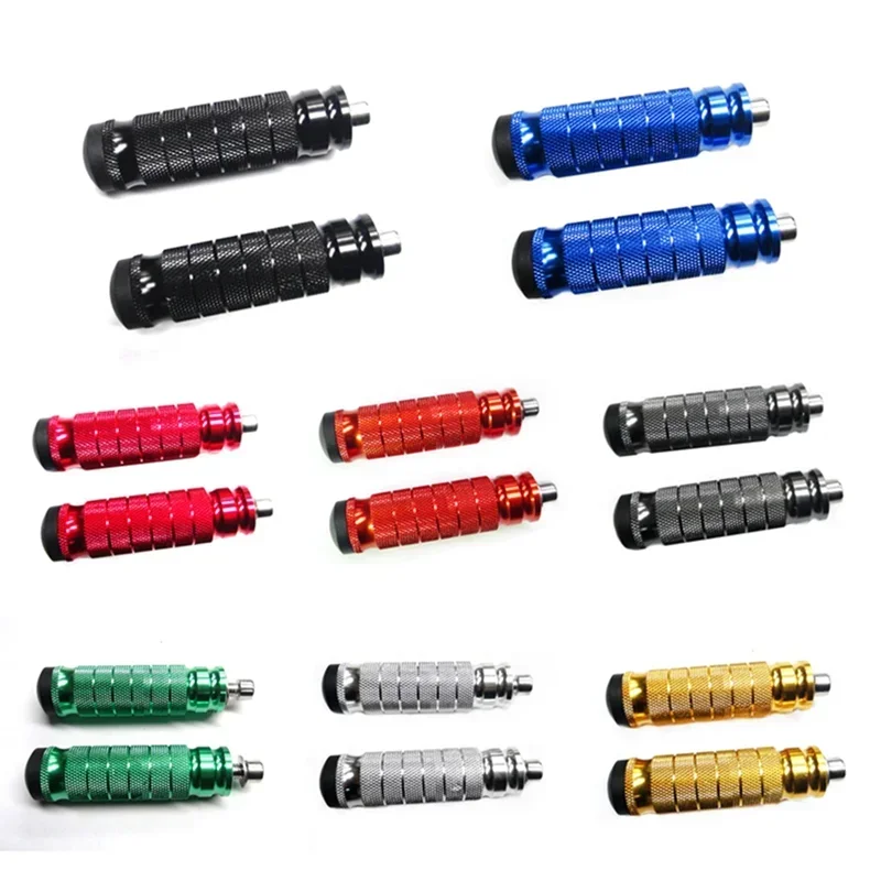 Ein Paar Motorrad Aluminium Fußrastenanlage Fußstützen Fußstütze Fußrasten Pedal für Yamaha Fit Modifizierte Motorrad Moto Acessorios