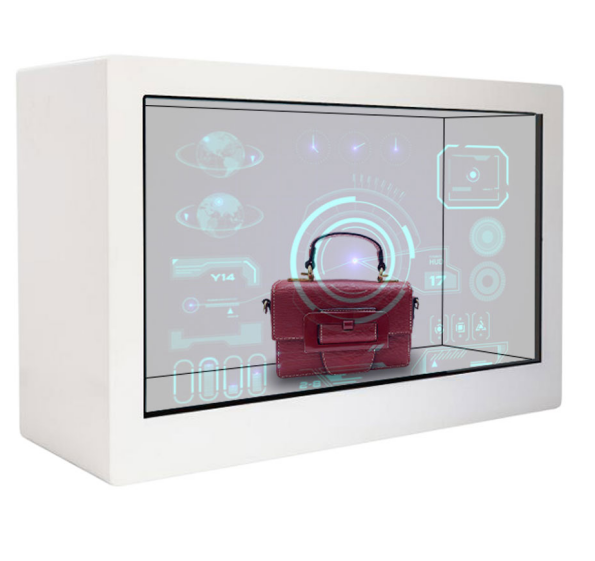 17-дюймовый прозрачный LCD-дисплей с 3D-голографическим эффектом и сенсорным экраном для рекламных коробок