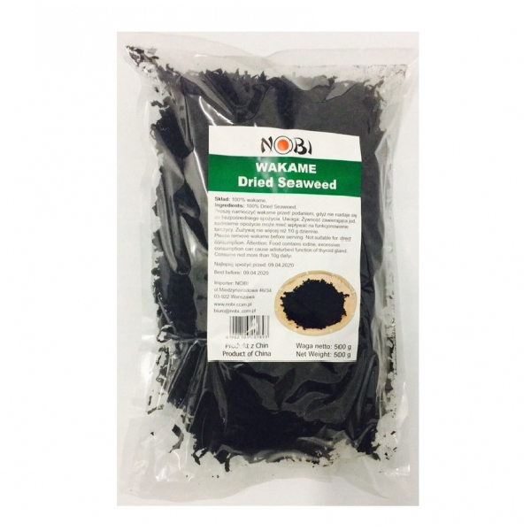 Getrocknete Algen Wakame 500g - Nobi