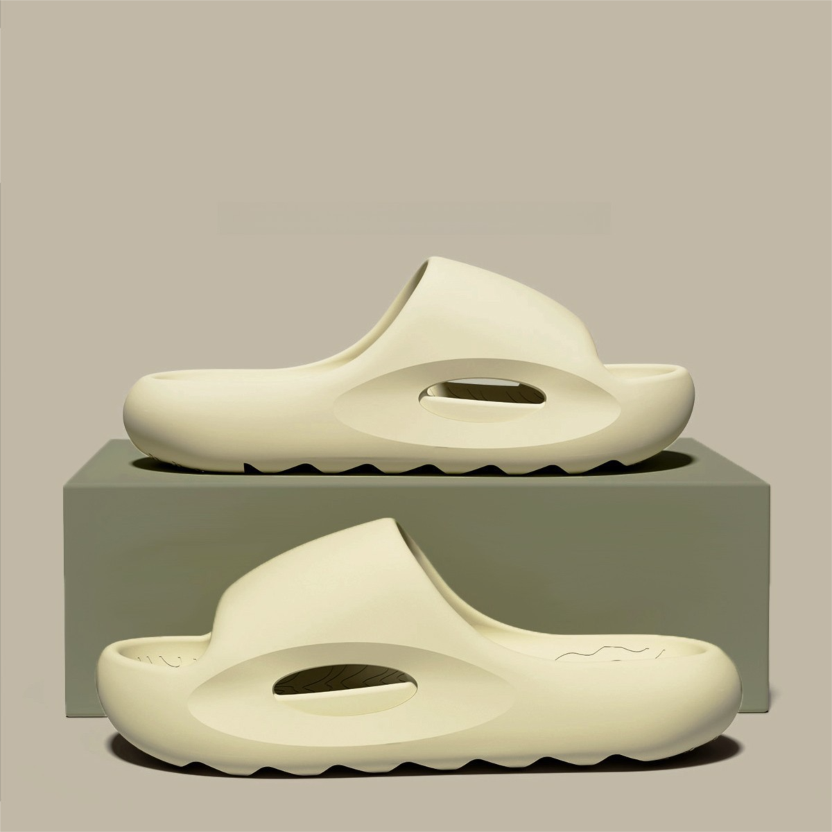 Dikke platform slippers voor vrouwen thuis zachte zole kussen glijbanen sandalen vrouw zomer strand anti-slip flip flops badkamer slipper
