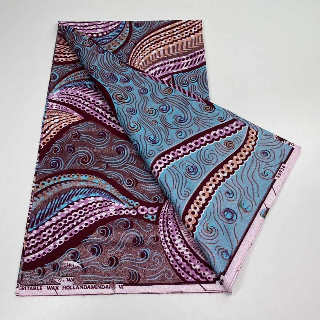 2026 New Style Nigeria Golden- Wax Print Fabric - High Quality African Wax Print Fabric for Patchwork, Clothing & DIY" 3C4
