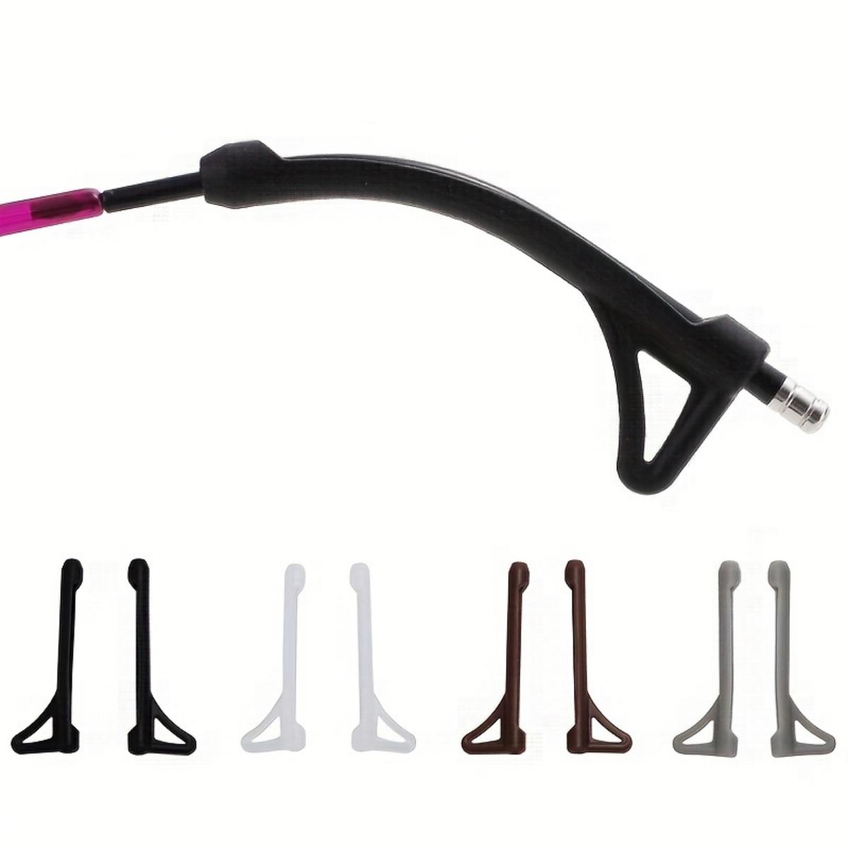 10 pz Occhiali Anti-scivolo Manicotto In Silicone Occhio Telaio Gamba Trascina Fissa Gancio Per L'orecchio Staffa Anti-goccia Artefatto Occhiali Accessori
