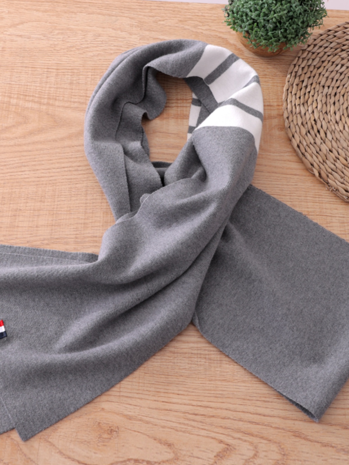 Thiened Knitted Scarf Ne Support Woolen Scarf for Men And Women Autumn Winter Long awl Versatile Warm Cozy Ne Warmer