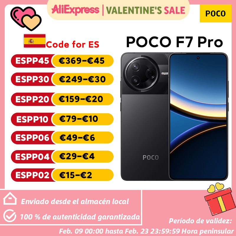 POCO F7 Pro 5G NFC Global Version Telefon komórkowy bez ładowarki 12 GB 256 GB 512 GB