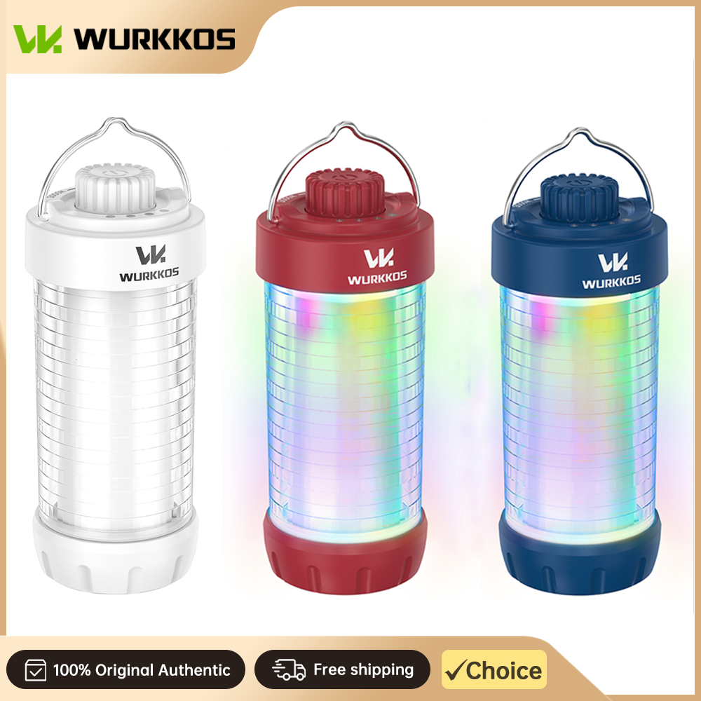 Wurkkos CL01 550 Lumen wiederaufladbare LED, extrem langlebiges Camping-Umgebungslicht, magnetisch, wasserdicht, Wandern, Angeln, Outdoor