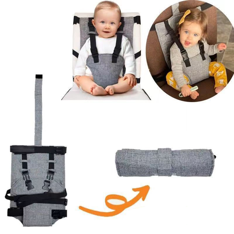 Infantil e crianças comer e jantar cadeira assento anti-queda cinto de segurança cinta portátil fixo cinto de proteção infantil