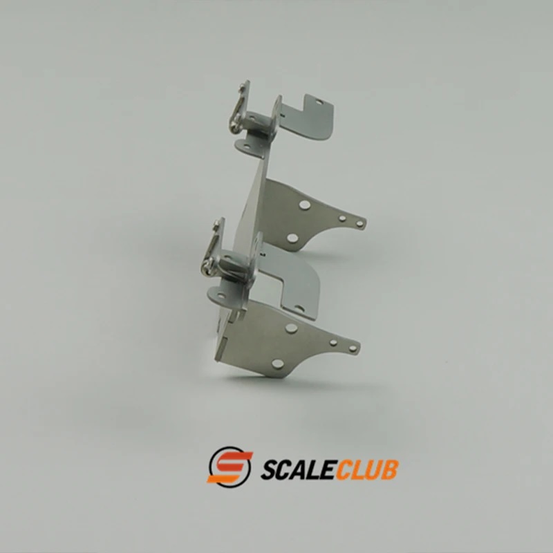 Scaleclub Model 1/14 Braket Putar Depan Engsel Lipat untuk Braket Putar Depan Logam Iveco Suku Cadang Mobil Braket Putar Depan