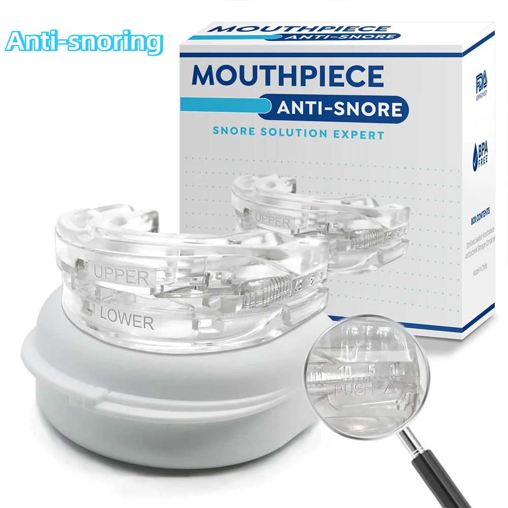 1/2/3/4/5Pcs, anti-Snoring ฟัน Bruxism Mouthguard ปรับปรุง Sleep ฟัน Bruxism Sleep และ Apnea Snoring อุปกรณ์หยุดการนอนกรน