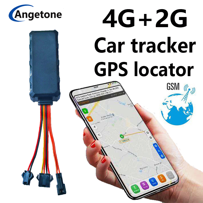 4G LTE Auto-GPS-Tracker mit Intelligenten Benachrichtigungen, Ferngesteuerter Kraftstoff- und Stromunterbrechung, Echtzeit-Tracking, Anti-Überwachungsfunktion