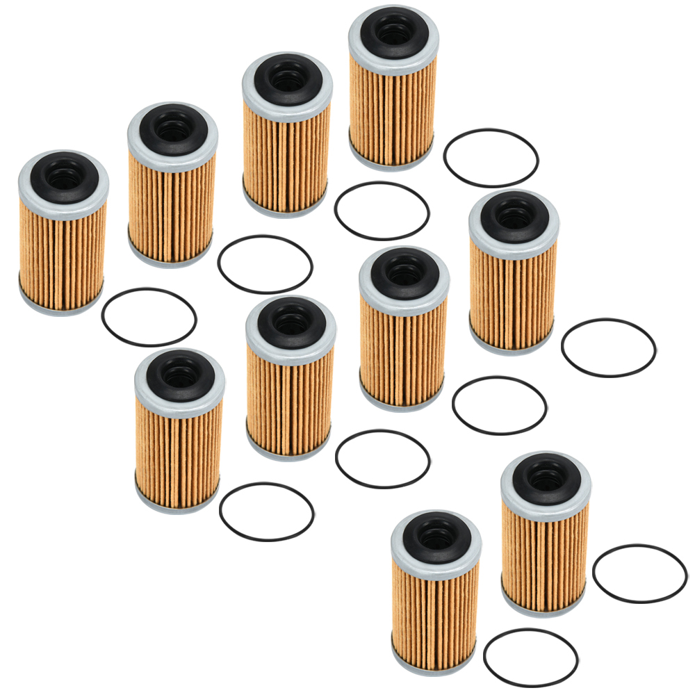 10 Pieces Repair Transmission Oil Filters Set For 12-19 Nissan Sentra Versa Note 31728-3JX0A 31728-3JX0B RE0F11A 3172628X0A