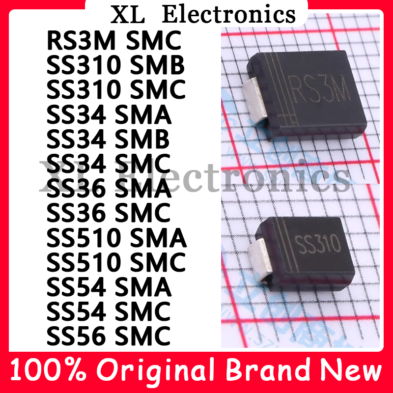 20 unids/lote RS3M SMC SS310 SMB SS310 SMC SS34 SS34 SMC SS36 SMA SS36 SMC SS510 SS510 SS54 SMC SS56 SMC nuevo Original