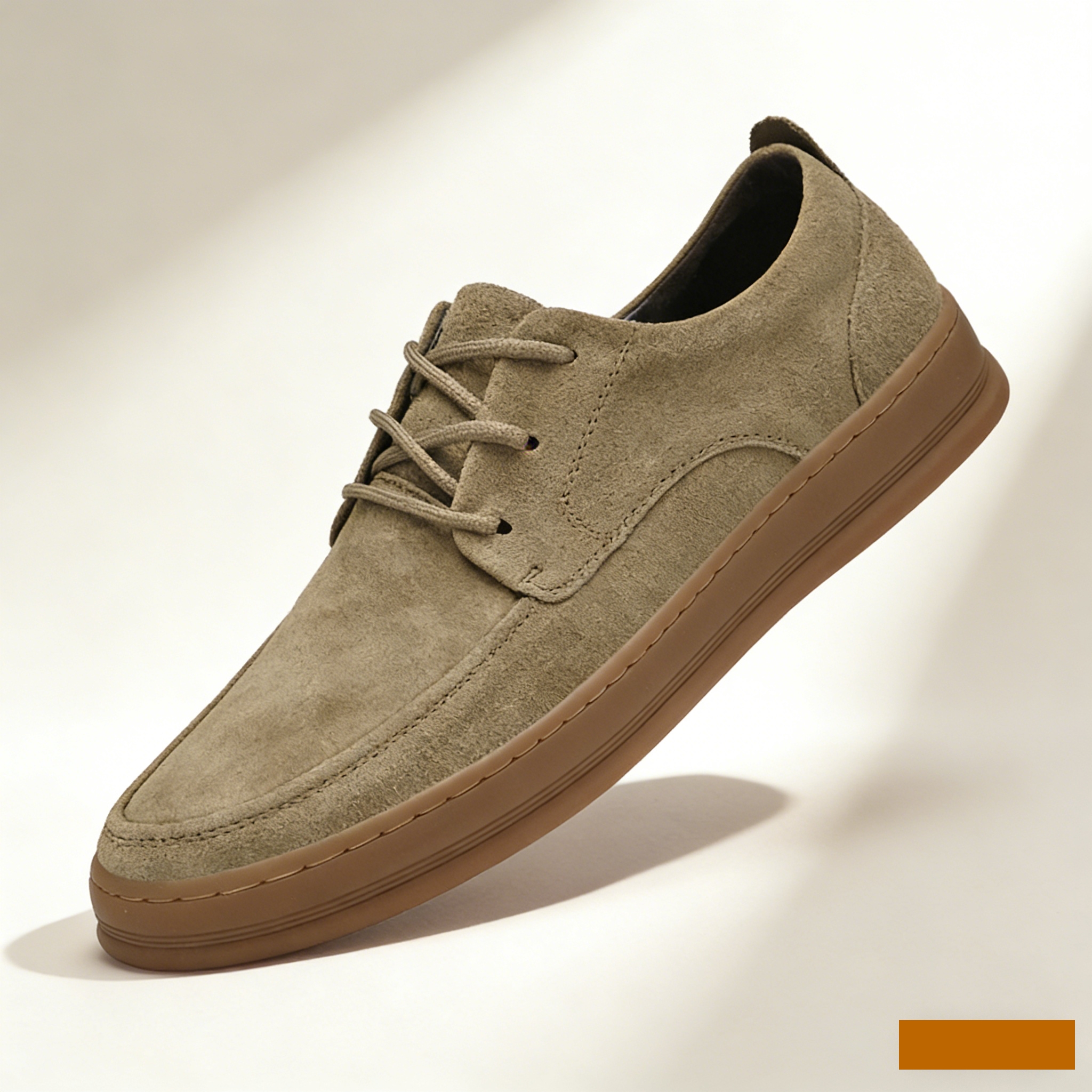 Sapatos casuais de couro de camurça de alta qualidade, tênis com cadarço e salto baixo, sapatos masculinos de designer, sapatos oxford para atividades ao ar livre, tamanho: 38-45