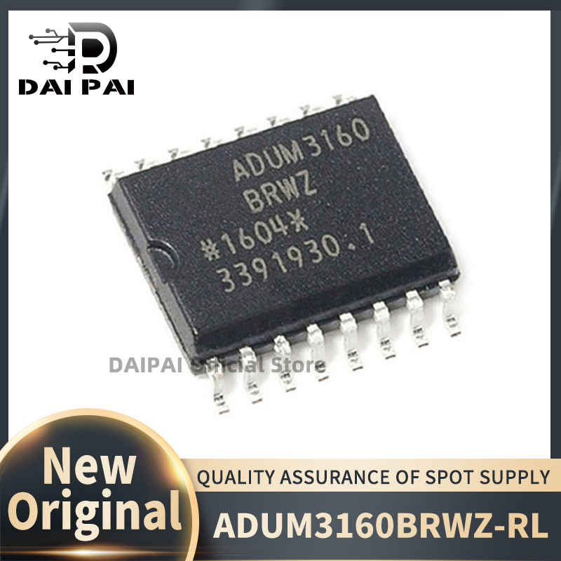 (5 stks-10 stks/partij) ADUM3160BRWZ-RL SOIC-16 ADUM3160BRWZ ADUM3160 2.5KV USB Isolator Chip IC Geïntegreerde Circuit