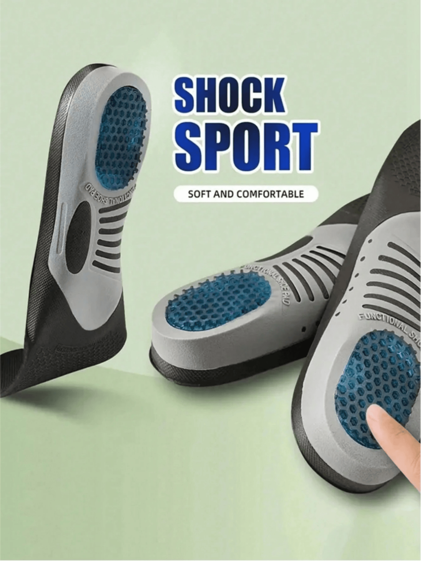 1 paire de semelles orthopédiques pour fasciite plantaire, soutien de la voûte plantaire, semelles confortables en gel, semelles de sport pour la course à pied, adaptées aux hommes et aux femmes
