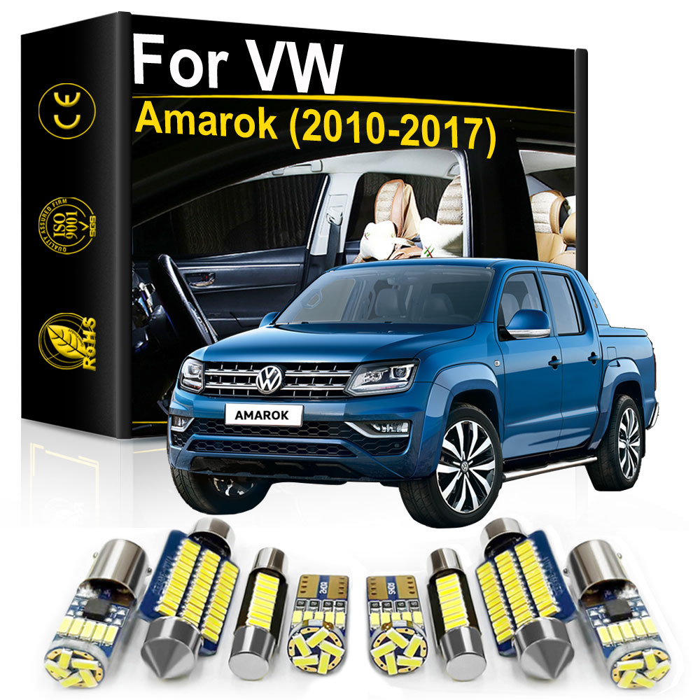 Pour Volkswagen VW Amarok pick-up 2010 2011 2012 2013 2014 2015 2016 2017 accessoires feux intérieurs de voiture LED Canbus