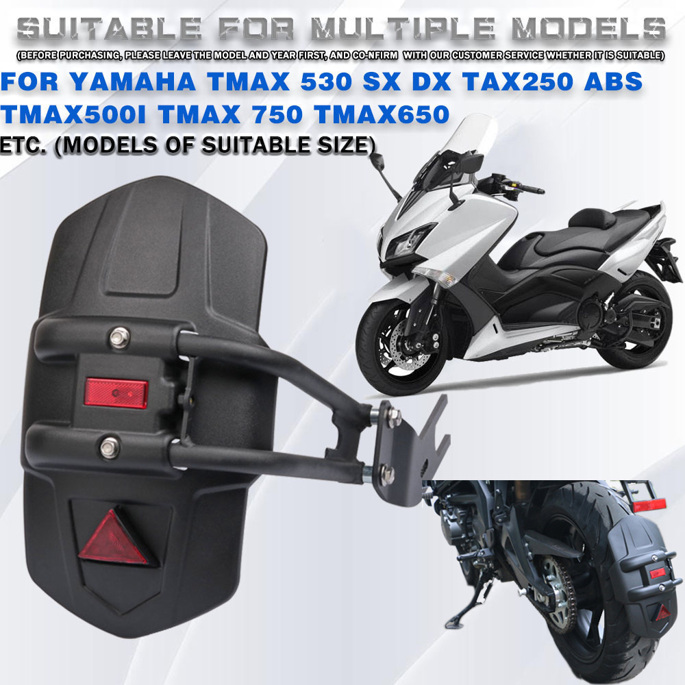 Para Yamaha T-max530 TMAX530 T-MAX TMAX 530 SX DX 530SX 530DX ABS 500 560 guardabarros trasero de motocicleta protector contra salpicaduras