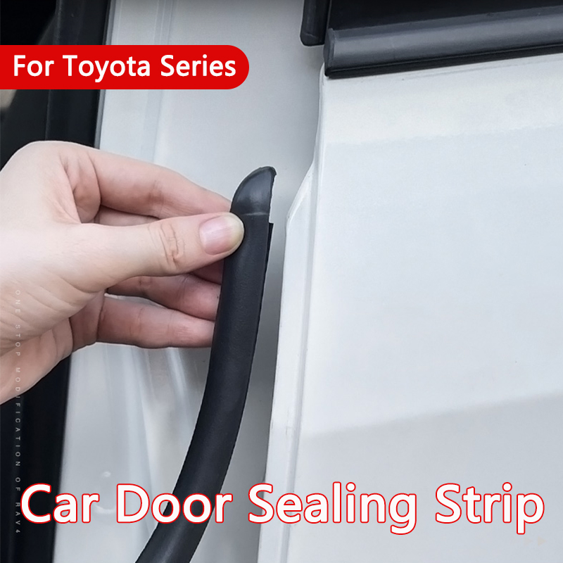 Autodeur Afdichting Strip Rubber B Pijler Anti-geluid Stofdicht Voor Toyota RAV4 Camry Corolla Harrier Venza Cross Frontlander CHR IZOA