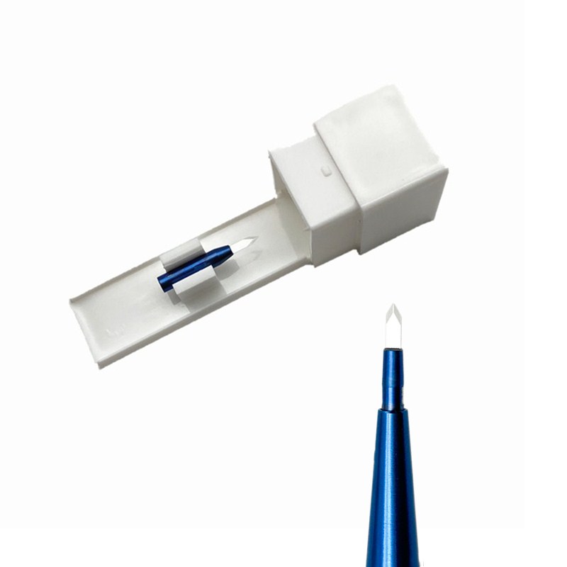 Caneta para imde cabelo, com lâmina de safira, instrumento para implante capilar, transplante capilar