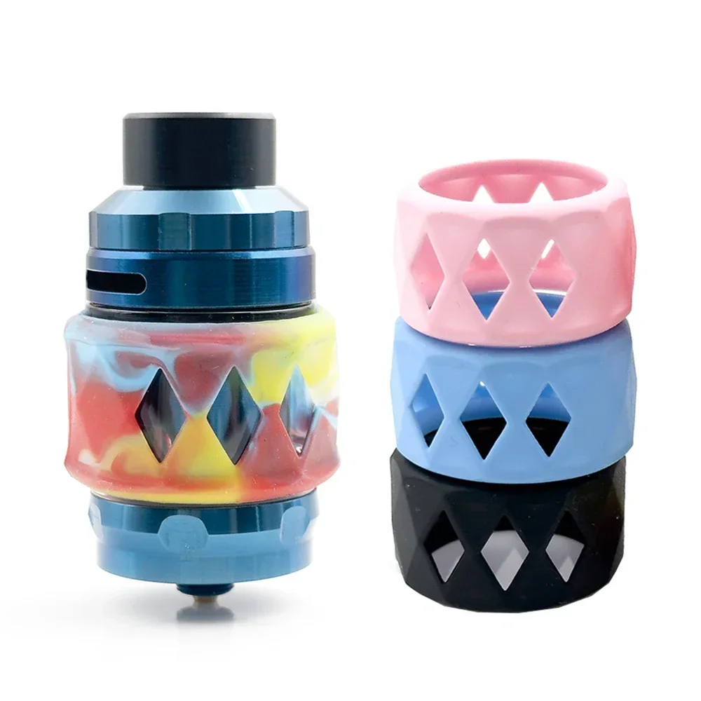 Glühbirne Silikon Abdeckung Dekorative Schutz Glas Flasche Band Ring für ZEUS X Mesh Tank Blase Glas Rohr Zubehör